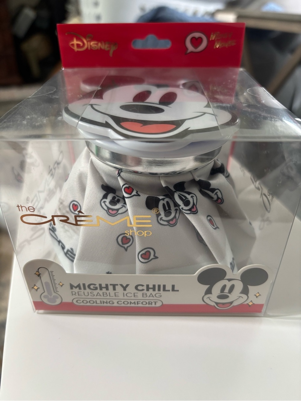 The Crème Shop & Disney Mickey Mouse Mighty Chill Reusable Ice Bag